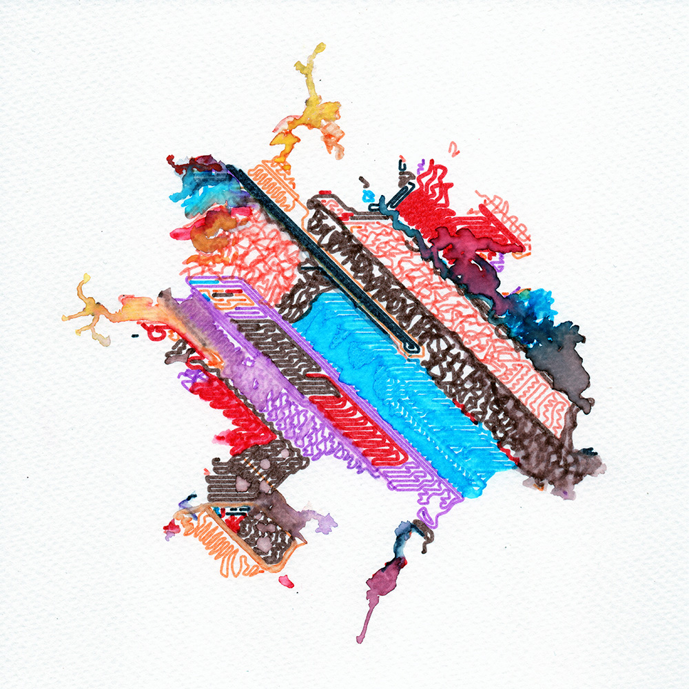 Plottable Mess - Watercolour Series #3