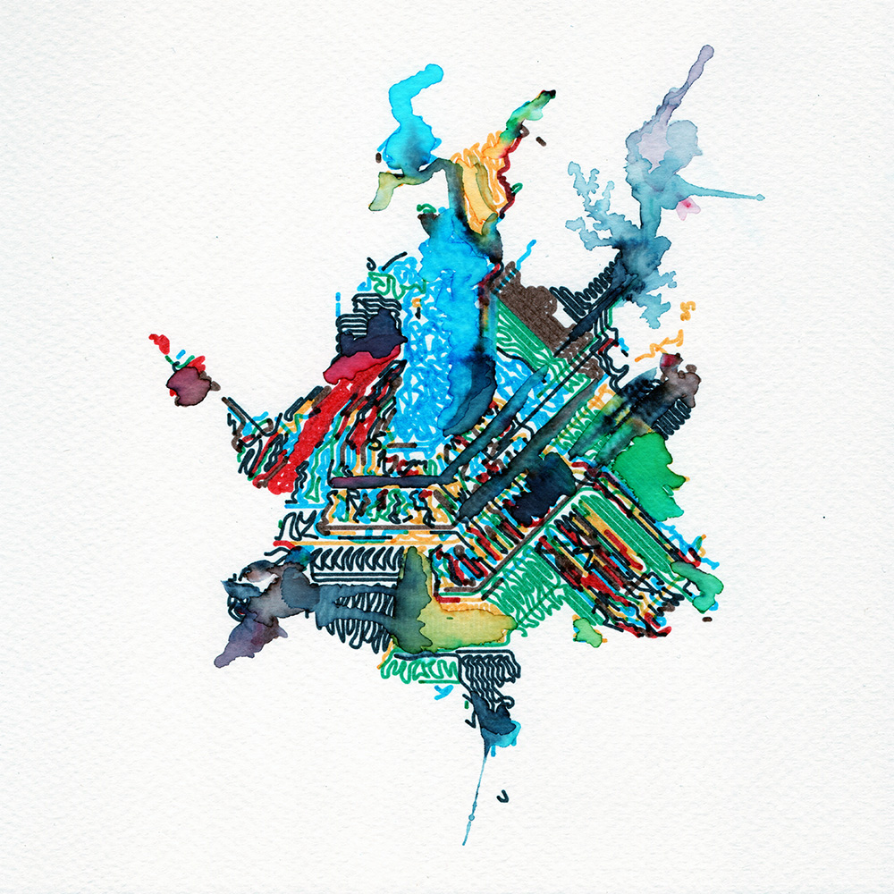 Plottable Mess - Watercolour Series #4