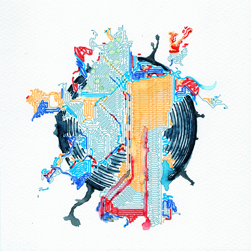 Plottable Mess - Watercolour Series #5