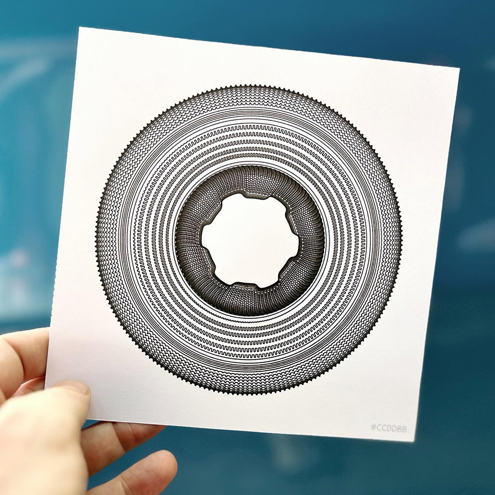 Spirale #209 - Plotted Version